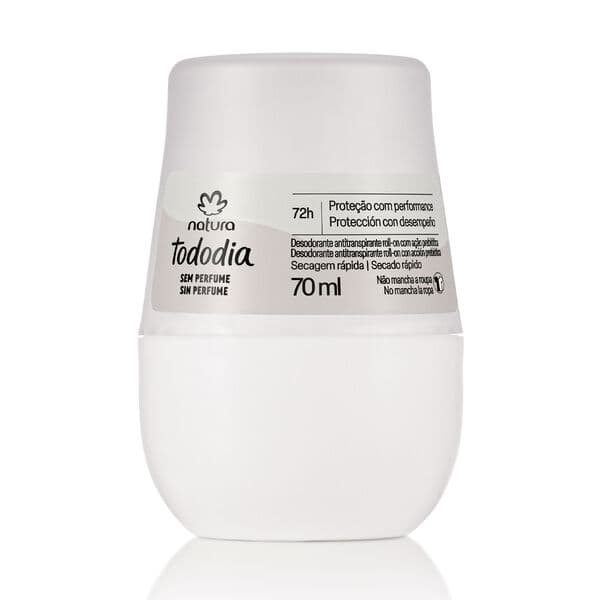 Desodorante Antitranspirante Roll-on Tododia Sin Perfume